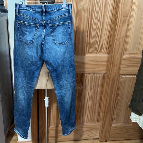 UNIQLO DENIM DISTRESSED JEAN SLIM FIT SIZE 29 NWT - Picture 8 of 12